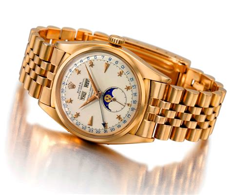 rolex moonphase padellone watch